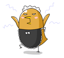 chicken maid sticker #86810