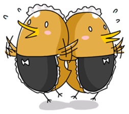 chicken maid sticker #86812