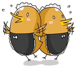chicken maid sticker #86812