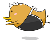 chicken maid sticker #86813