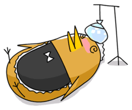 chicken maid sticker #86817