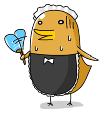 chicken maid sticker #86818