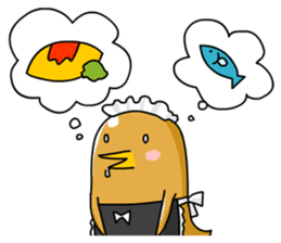 chicken maid sticker #86824