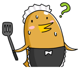 chicken maid sticker #86827