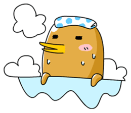 chicken maid sticker #86830