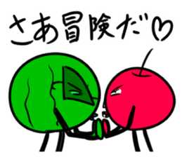 SUIKAMAN & RINGOMAN sticker #86910