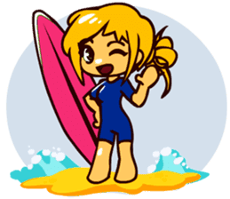 U Surf Me Crazy! sticker #87397