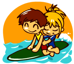 U Surf Me Crazy! sticker #87403