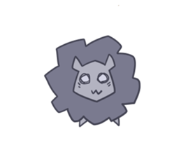 But is a grazing animal. sticker #87551