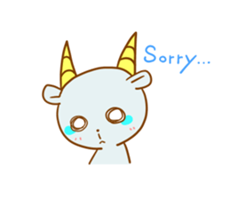 But is a grazing animal. sticker #87555