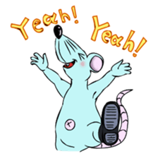 Santa of love sticker #87816