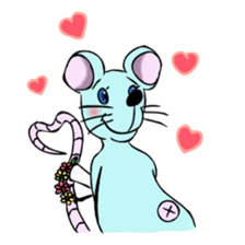 Santa of love sticker #87825