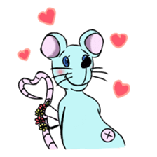 Santa of love sticker #87825