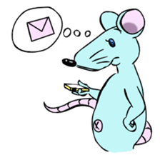 Santa of love sticker #87826