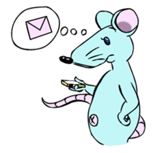 Santa of love sticker #87826