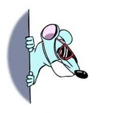 Santa of love sticker #87829