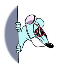 Santa of love sticker #87829