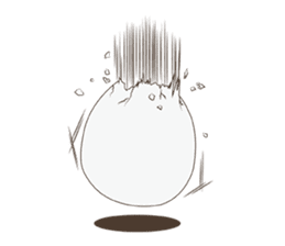 Chick and Egg-chan sticker #88002