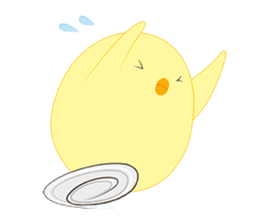 Chick and Egg-chan sticker #88016