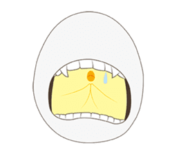Chick and Egg-chan sticker #88017