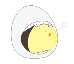 Chick and Egg-chan sticker #88024