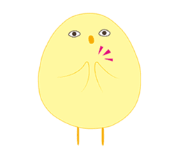 Chick and Egg-chan sticker #88025