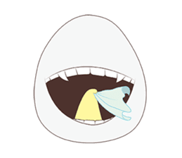 Chick and Egg-chan sticker #88029