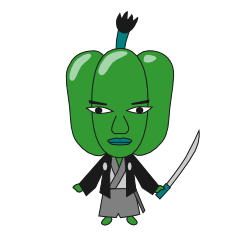 Green pepper Samurai