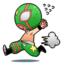 The Masked wrestler Andy! sticker #88317