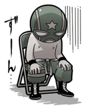 The Masked wrestler Andy! sticker #88323