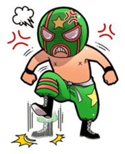 The Masked wrestler Andy! sticker #88325