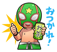 The Masked wrestler Andy! sticker #88329