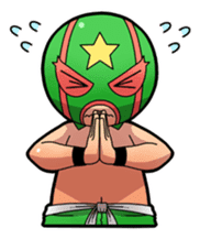 The Masked wrestler Andy! sticker #88334