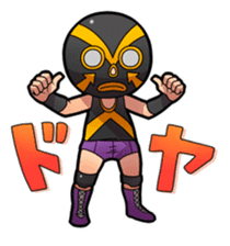 The Masked wrestler Andy! sticker #88341