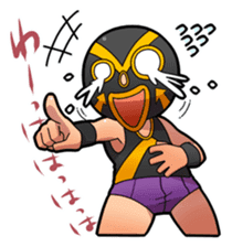 The Masked wrestler Andy! sticker #88344