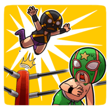The Masked wrestler Andy! sticker #88351