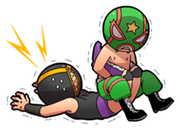 The Masked wrestler Andy! sticker #88352