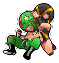The Masked wrestler Andy! sticker #88353