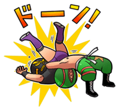 The Masked wrestler Andy! sticker #88354