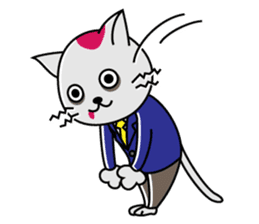 Cat? Zombie? Nekonzo-san! sticker #88398