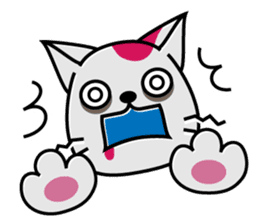 Cat? Zombie? Nekonzo-san! sticker #88409