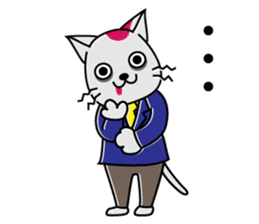 Cat? Zombie? Nekonzo-san! sticker #88419