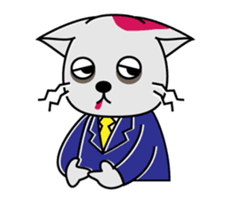 Cat? Zombie? Nekonzo-san! sticker #88427