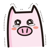 simple pig sticker #88456