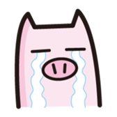 simple pig sticker #88457