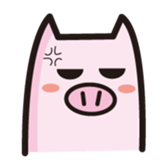 simple pig sticker #88459