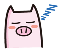 simple pig sticker #88462