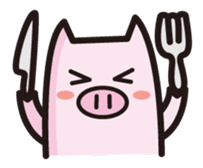 simple pig sticker #88468