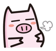 simple pig sticker #88470