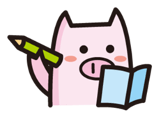 simple pig sticker #88472